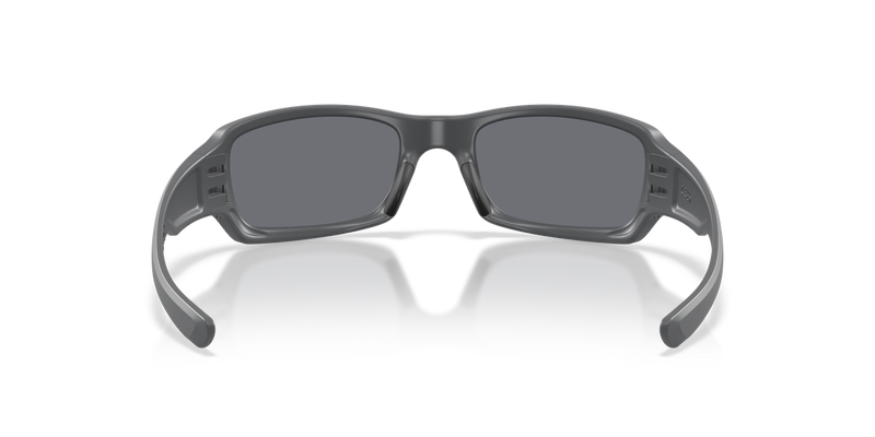 Oakley FIVES SQUARED in Matte Carbon / Grey (923838) - Temple Detail