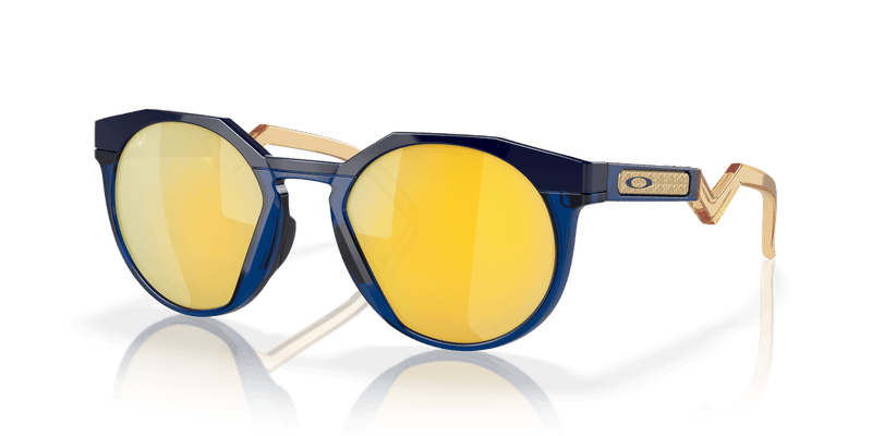 Oakley HSTN in Navy/Transparent Blue / Prizm 24K Polarized (924211) - Alternate View