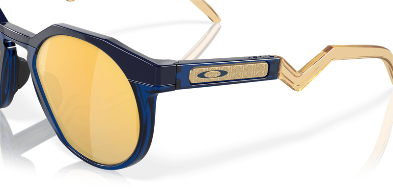 Oakley HSTN in Navy/Transparent Blue / Prizm 24K Polarized (924211) - Alternate View