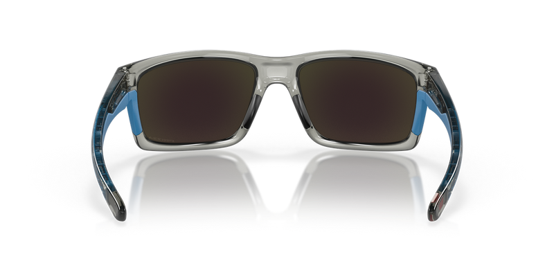 Oakley MAINLINK in Grey Ink / Prizm Sapphire (926442) - Temple Detail