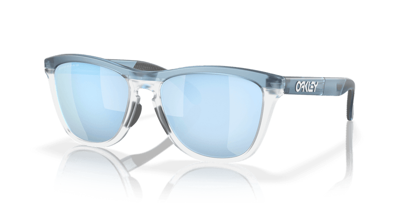 Oakley FROGSKINS RANGE in Transparent Stonewash / Prizm Deep Water Polarized (928409) - Alternate View
