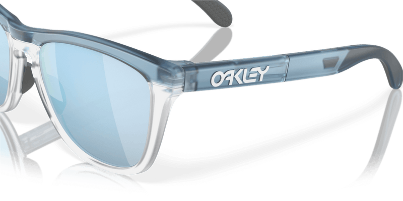 Oakley FROGSKINS RANGE in Transparent Stonewash / Prizm Deep Water Polarized (928409) - Alternate View