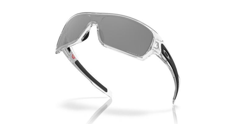 Oakley TURBINE ROTOR in Polished Clear / Prizm Black Polarized (930716) - Alternate View