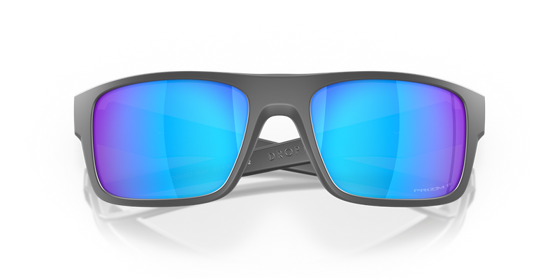 Oakley DROP POINT in Matte Dark Grey / Prizm Sapphire Polarized (936706) - Alternate View