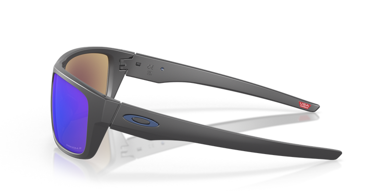 Oakley DROP POINT in Matte Dark Grey / Prizm Sapphire Polarized (936706) - Alternate View
