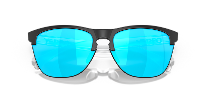 Oakley FROGSKINS LITE in Matte Black / Prizm Sapphire (937402) - Side View