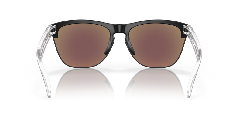 Oakley FROGSKINS LITE in Matte Black / Prizm Sapphire (937402) - Temple Detail