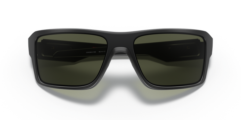 Oakley DOUBLE EDGE in Matte Black / Dark Grey (938001) - Side View