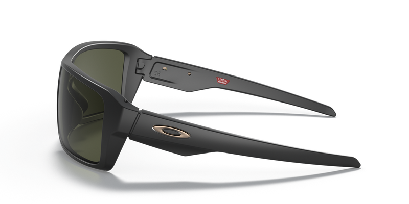 Oakley DOUBLE EDGE in Matte Black / Dark Grey (938001) - Back View