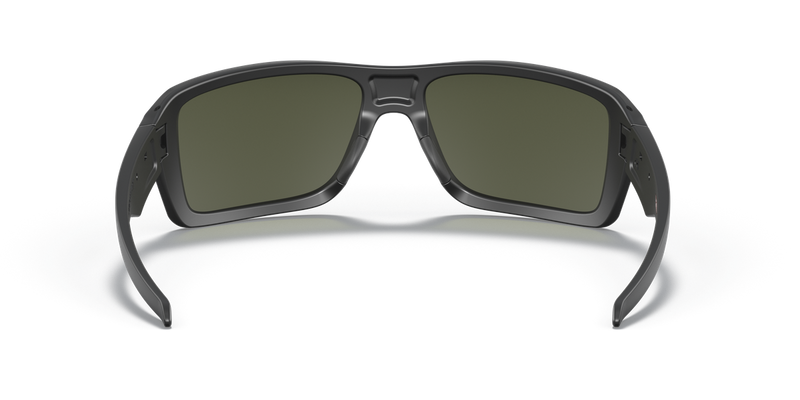 Oakley DOUBLE EDGE in Matte Black / Dark Grey (938001) - Temple Detail