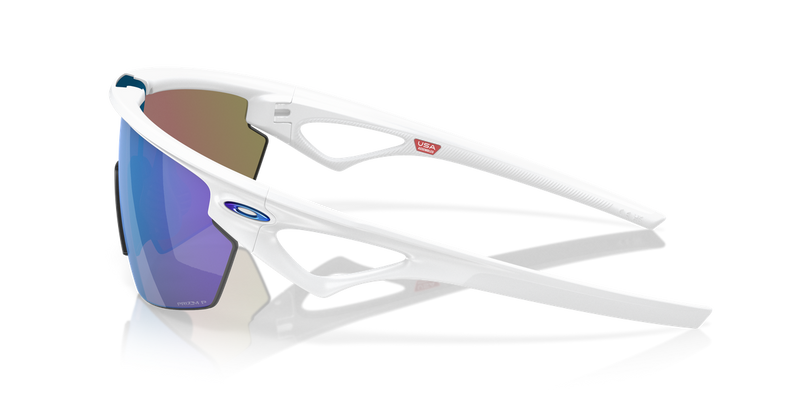Oakley SPHAERA in Matte White / Prizm Sapphire Polarized (940302) - Alternate View
