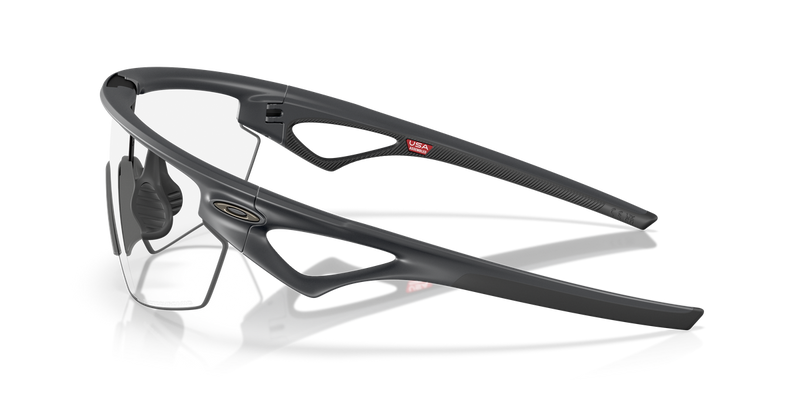 Oakley SPHAERA in Carbon / Clear to Black Iridium Photochromic (940325) - Back View