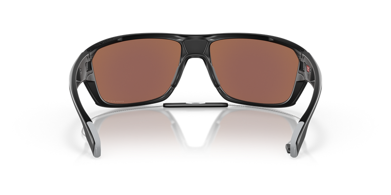 Oakley SPLIT SHOT in Matte Black / Prizm Deep Water Polarized (941606) - Temple Detail
