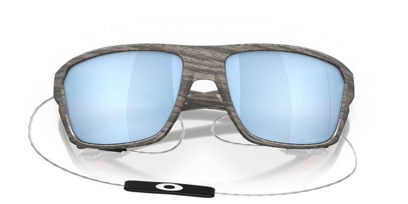 Oakley SPLIT SHOT in Woodgrain / Prizm Deep Water Polarized (941616) - Alternate View