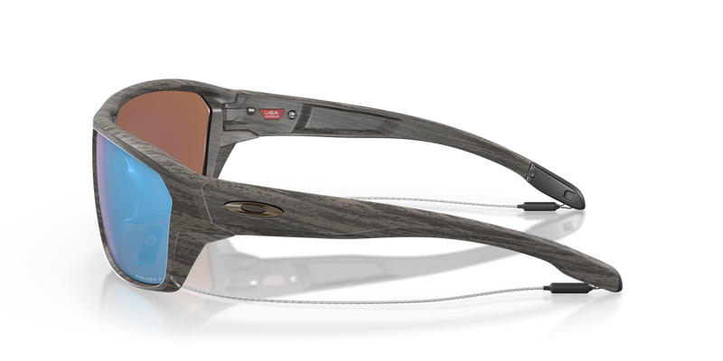 Oakley SPLIT SHOT in Woodgrain / Prizm Deep Water Polarized (941616) - Alternate View