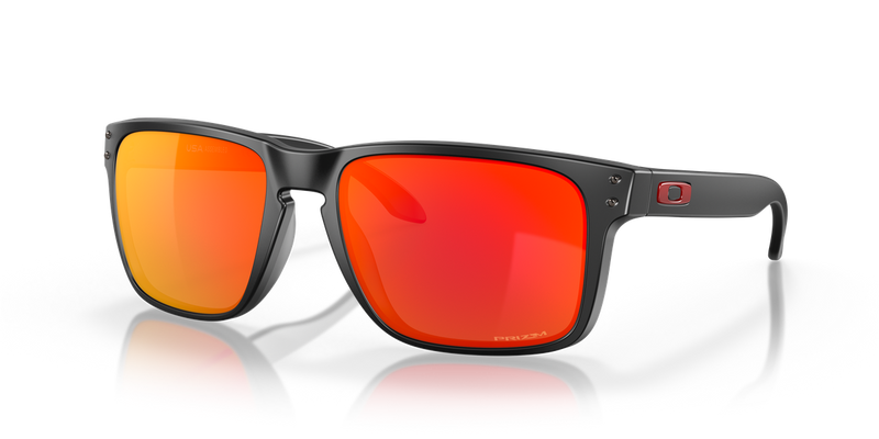 Oakley HOLBROOK XL in Matte Black / Prizm Ruby (941704) - Alternate View