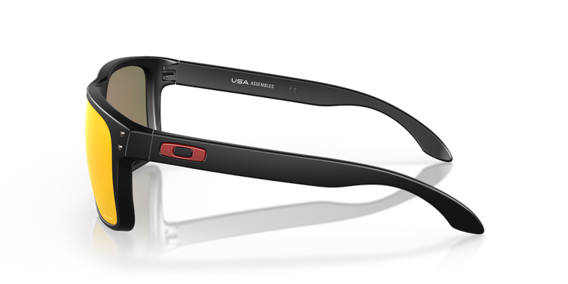Oakley HOLBROOK XL in Matte Black / Prizm Ruby (941704) - Alternate View
