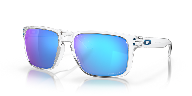 Oakley HOLBROOK XL in Polished Clear / Prizm Sapphire Polarized (941707) - Alternate View