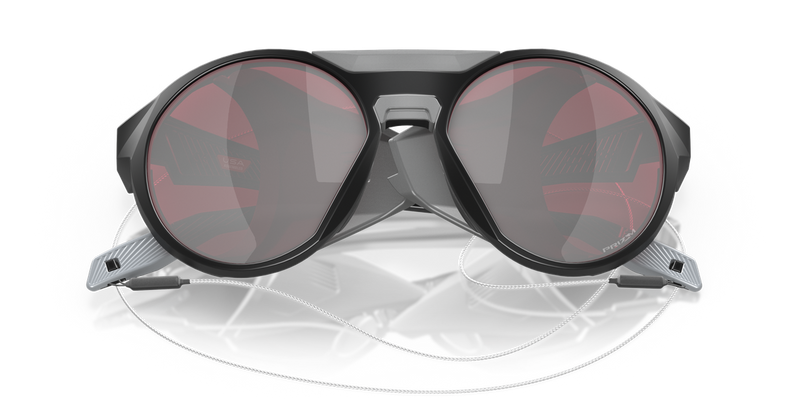 Oakley CLIFDEN in Matte Black / Prizm Snow Black Iridium (944001) - Side View