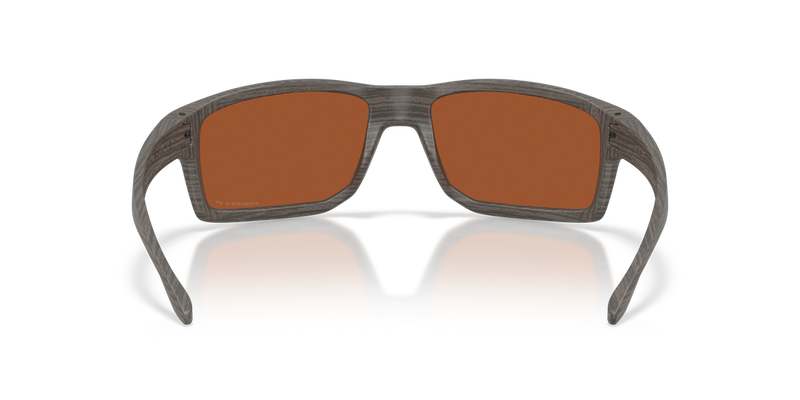 Oakley GIBSTON in Woodgrain - Temple Detail