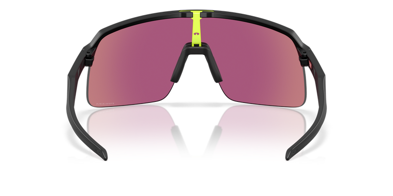 Oakley SUTRO LITE (A) in Matte Black / Prizm Road Jade (946334) - Temple Detail
