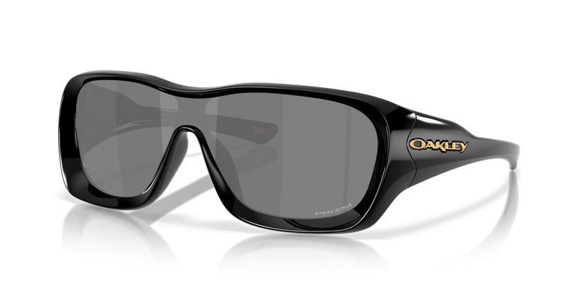 Oakley DE LA SALLE in Polished Black / Prizm Black (949301) - Front View