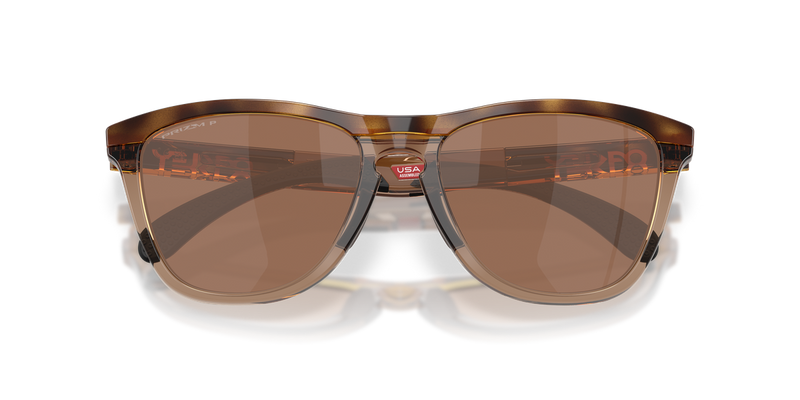 Oakley FROGSKINS RANGE XL A in Brown Tortoise/Brown Smoke / Prizm Tungsten Polarized (950303) - Alternate View