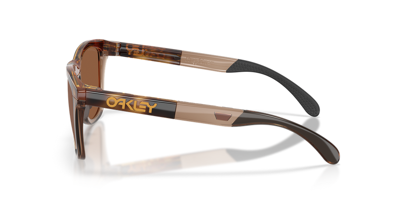 Oakley FROGSKINS RANGE XL A in Brown Tortoise/Brown Smoke / Prizm Tungsten Polarized (950303) - Alternate View