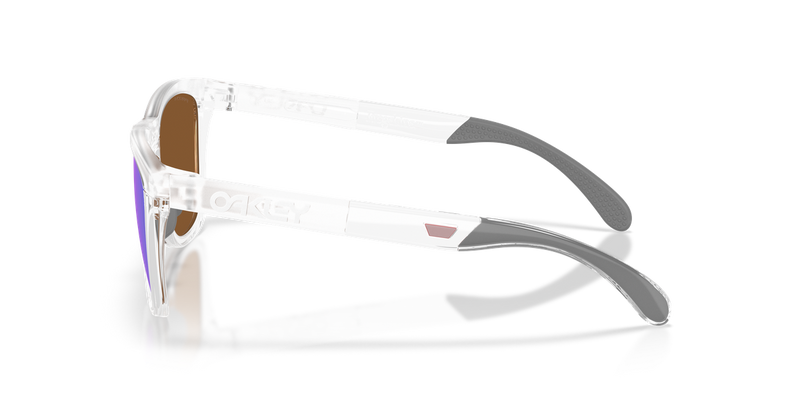 Oakley FROGSKINS RANGE XL A in Matte Clear / Prizm Violet (950305) - Alternate View