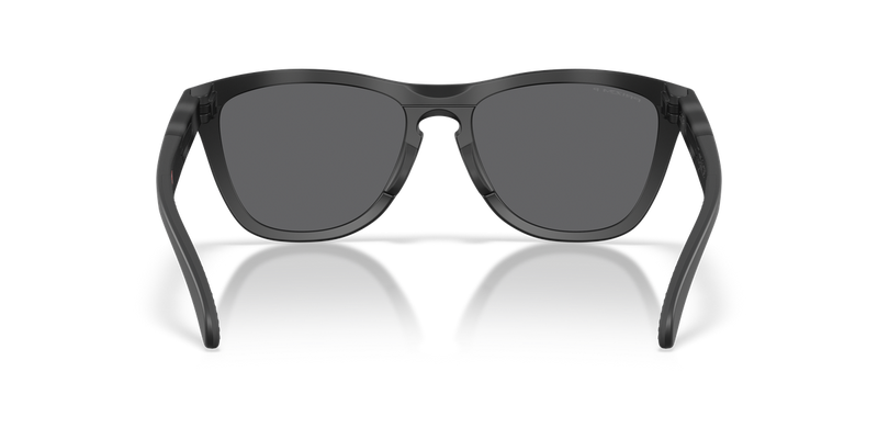 Oakley FROGSKINS RANGE XL in Matte Tortoise Grey Smoke/Matte Black / Prizm Black Polarized (950308) - Alternate View