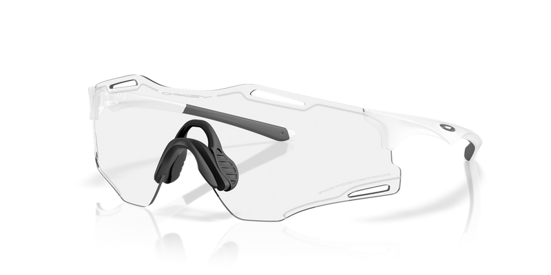 Oakley CYBR ZERO in Matte White / Clear to Black Iridium Photochromic (951201) - Alternate View