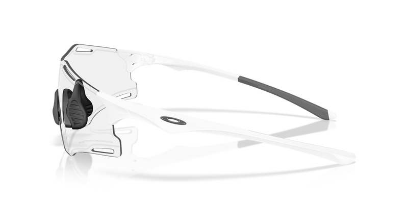 Oakley CYBR ZERO in Matte White / Clear to Black Iridium Photochromic (951201) - Alternate View