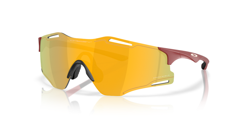 Oakley CYBR ZERO in Matte Iron Red / Prizm 24K (951203) - Alternate View