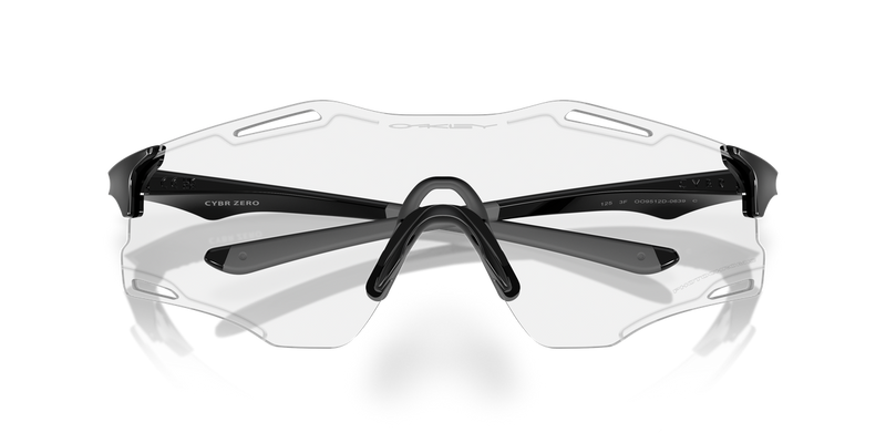 Oakley CYBR ZERO in Polished Black / Clear to Black Iridium Photochromic (951206) - Alternate View