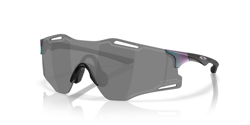 Oakley CYBR ZERO in Matte Purple/Green Colorshift / Prizm Black (951207) - Front View