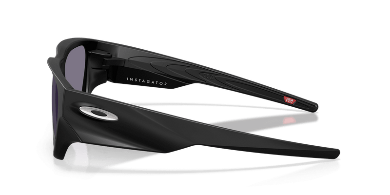 Oakley INSTAGATOR in Matte Black / Prizm Grey (951401) - Side View