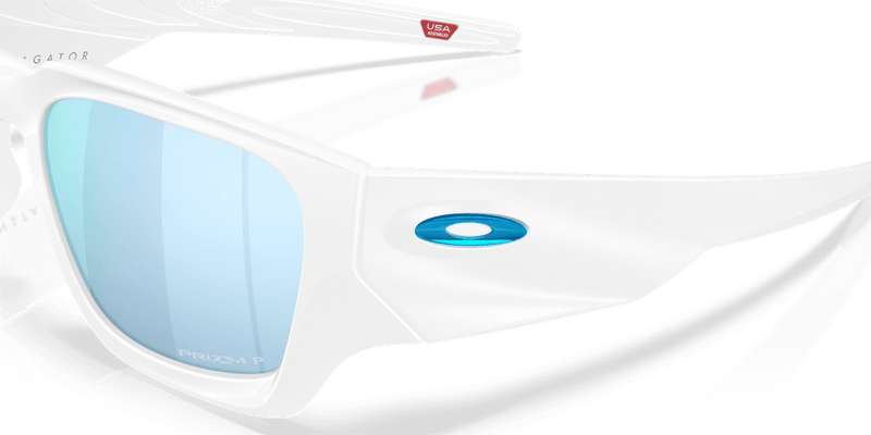 Oakley INSTAGATOR in Matte White / Prizm Deep Water Polarized (951404) - Alternate View