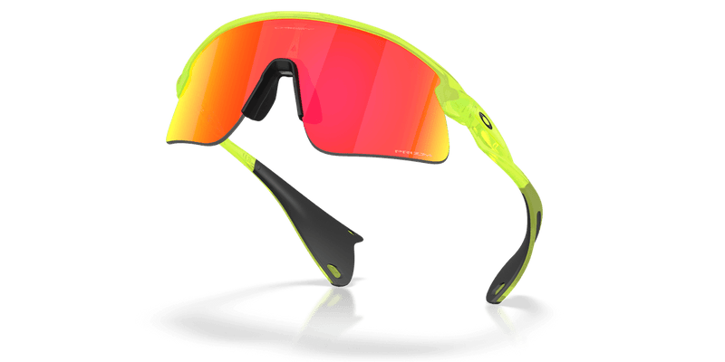 Oakley STUNT DEVIL in Matte Uranium / Prizm Ruby (951703) - Temple Detail