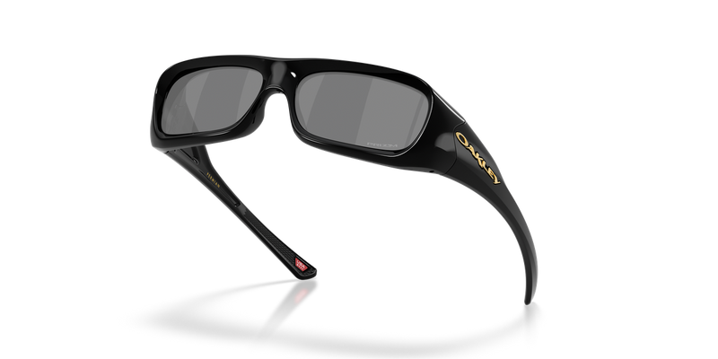Oakley PERMIAN in Black / Prizm Black (952001) - Temple Detail