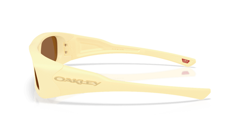 Oakley PERMIAN in Matte Yellow Milkshake / Prizm Bronze (952006) - Alternate View