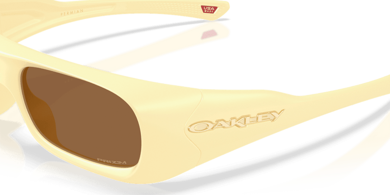 Oakley PERMIAN in Matte Yellow Milkshake / Prizm Bronze (952006) - Alternate View