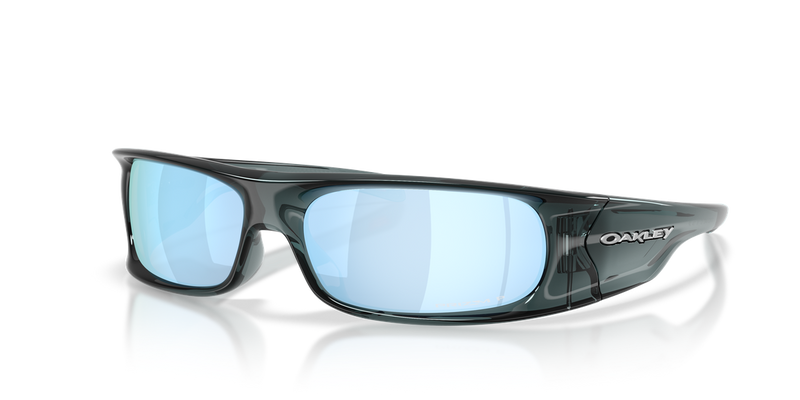 Oakley HIGHLAND in Crystal Black / Prizm Deep Water Polarized (952204) - Alternate View