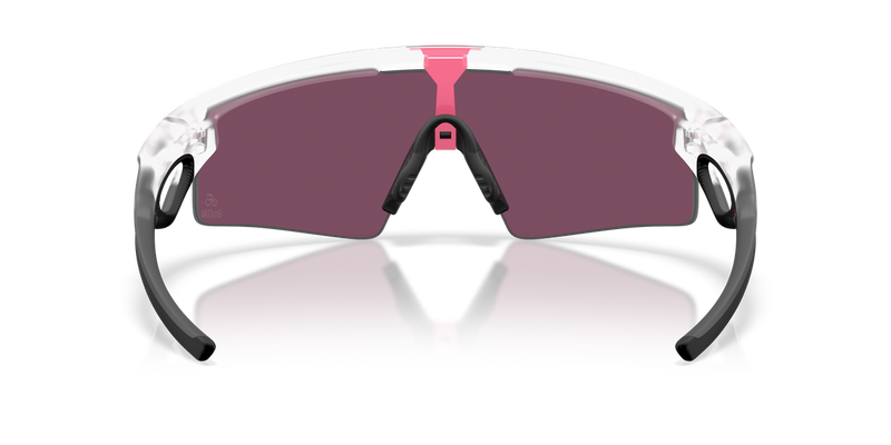 Oakley SPHAERA STRIKE in Matte Clear / Prizm Road Black (953110) - Temple Detail