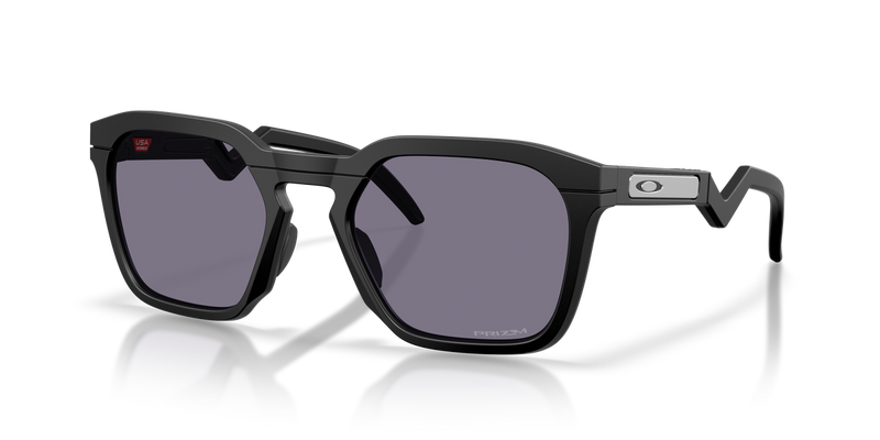 Oakley HSTN SQ in Matte Black / Prizm Grey (953301) - Front View