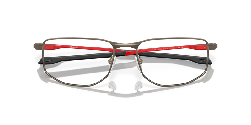 Oakley ADDAMS in Pewter / Demo Lens (301202) - Side View