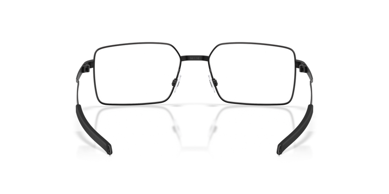 Oakley FOIL SQ in Satin Black / Demo Lens (306201) - Temple Detail