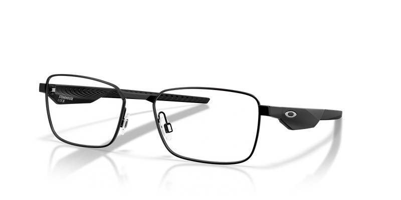 Oakley STEAKHOUSE in Satin Black / Demo Lens (314001) - Front View
