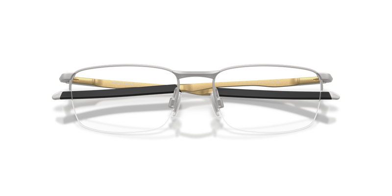 Oakley BARRELHOUSE 0.5 in Titanium / Demo Lens (317407) - Side View