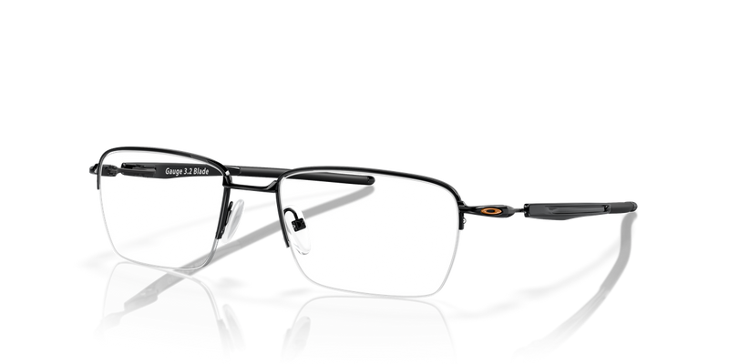 Oakley GAUGE 3.2 BLADE in Polished Black / Demo Lens (512804) - Front View