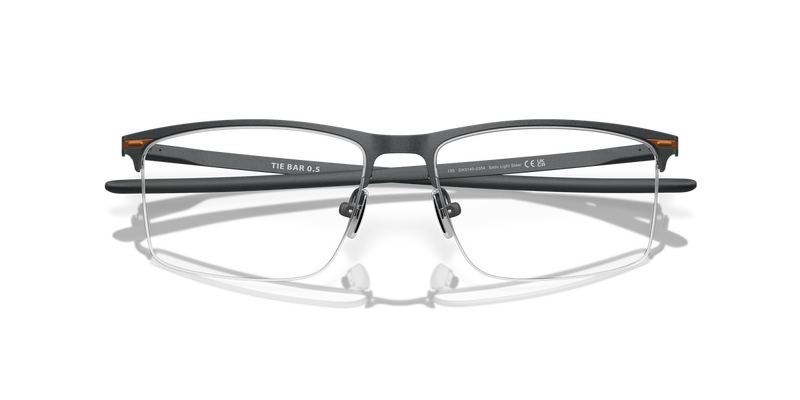 Oakley TIE BAR 0.5 in Satin Light Steel / Demo Lens (514003) - Alternate View